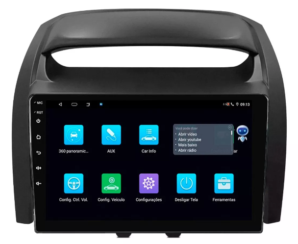 Multimidia Sorento 9p Android Quadcore 2gb Carplay - COD 1379