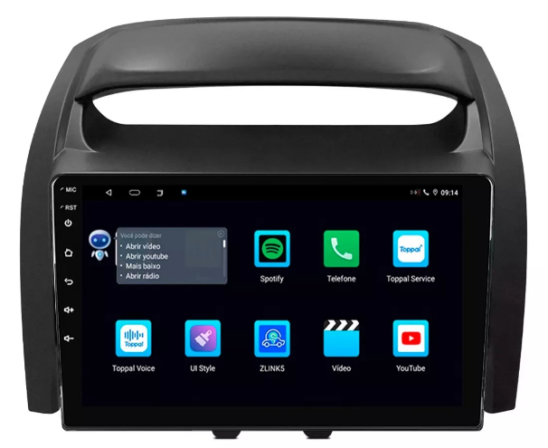 Multimidia Sorento 9p Android Quadcore 2gb Carplay - COD 1379