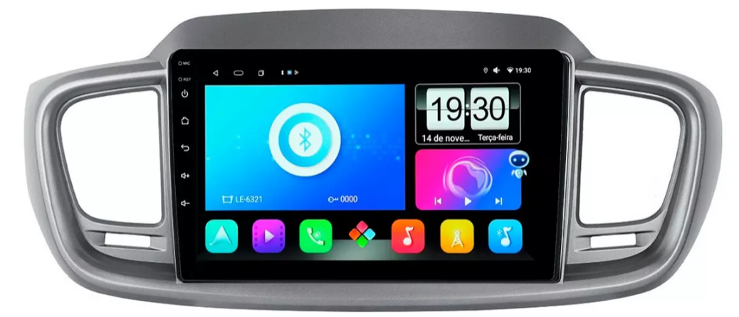 Multimidia Sorento 9p Android Quadcore 2gb Carplay - COD 1381