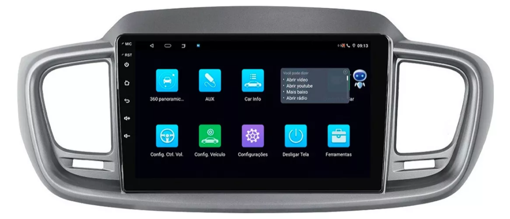 Multimidia Sorento 9p Android Quadcore 2gb Carplay - COD 1381