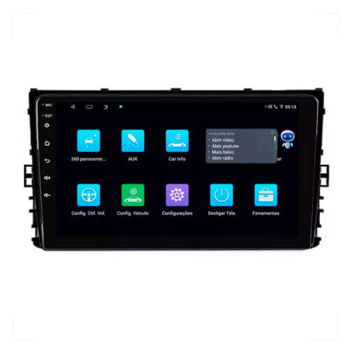 Multimidia Tcross 9p Android Octacore 4GB Carplay