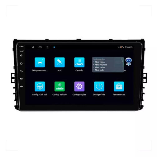 Multimidia Tcross 9p Android Quadcore 2gb Carplay