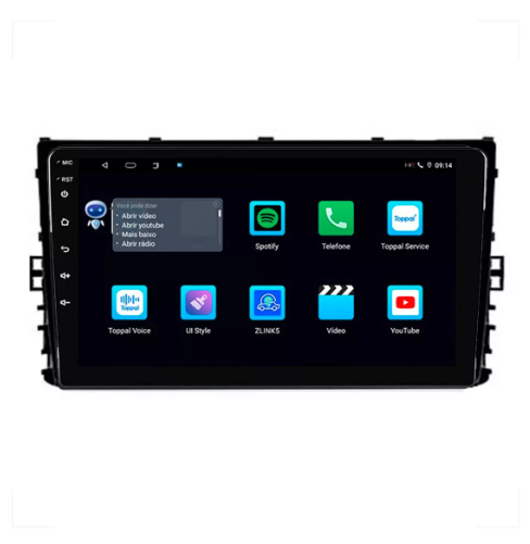 Multimidia Tcross 9p Android Quadcore 2gb Carplay