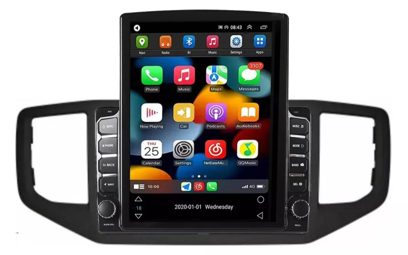 Multimidia Tesla Amarok 9,7p Android Auto Carplay 4/64gb