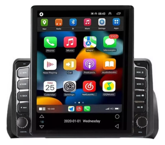Multimidia Tesla Bravo 9,7p Android Auto Carplay  64gb