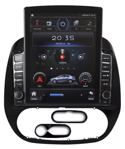 Multimidia Tesla Captur 9,7p Android Auto Carplay  4/64gb