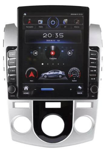 Multimidia Tesla Cerato 9,7p Android Auto Carplay 4/64gb - COD 91