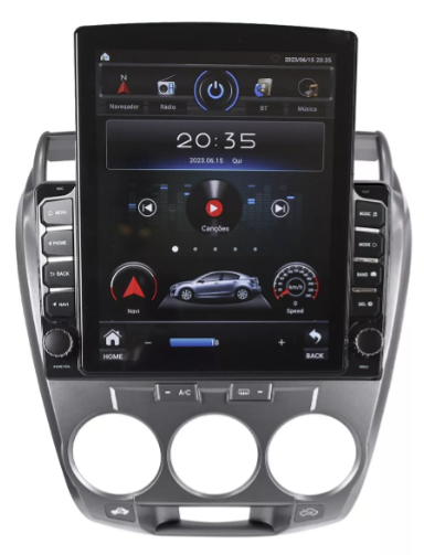 Multimidia Tesla City 9,7p Android Auto Carplay 4/64gb - COD 109
