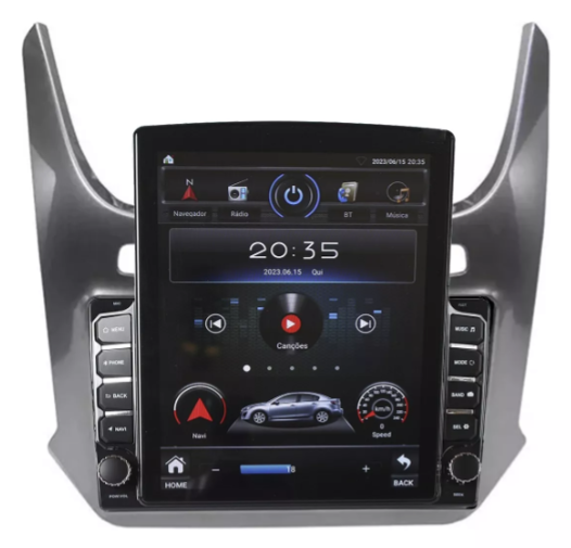 Multimidia Tesla Cobalt 9,7p Android Auto Carplay 64gb