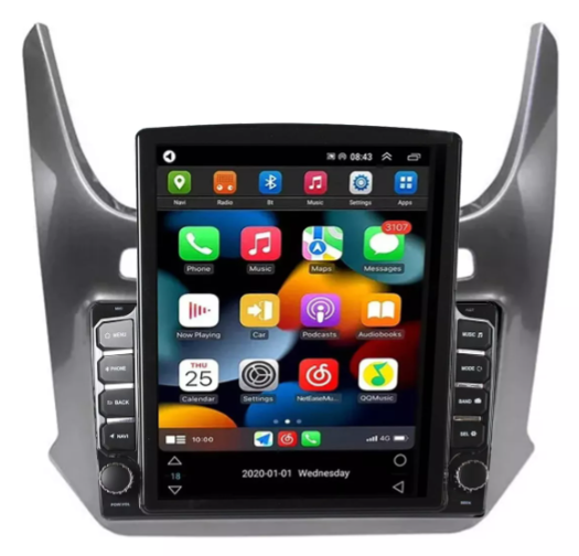 Multimidia Tesla Cobalt 9,7p Android Auto Carplay 64gb