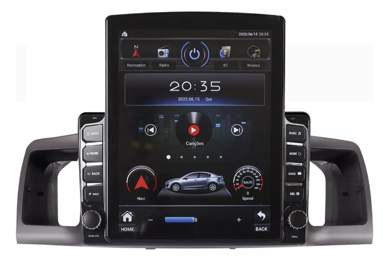 Multimidia Tesla Corolla 9,7p Android Auto Carplay 4/64gb - COD 147