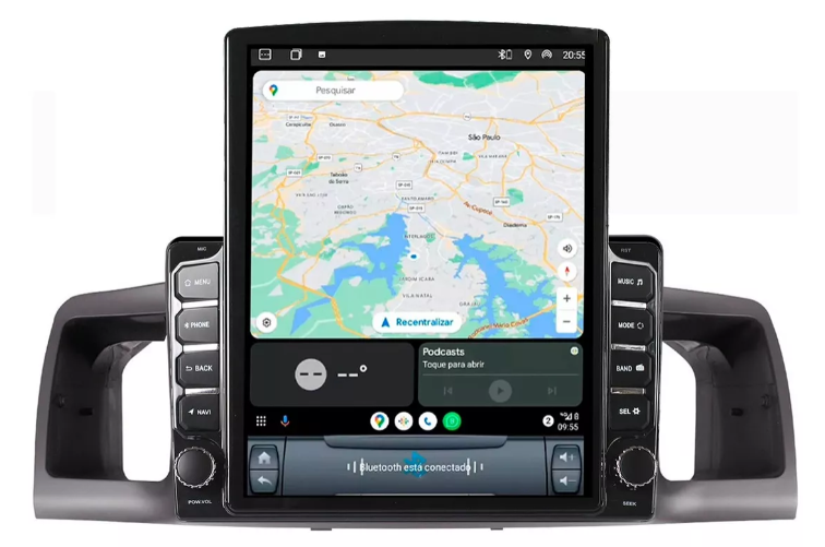 Multimidia Tesla Corolla 9,7p Android Auto Carplay 4/64gb - COD 147