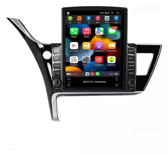 Multimidia Tesla Corolla 9,7p Android Auto Carplay 4/64gb - COD 153