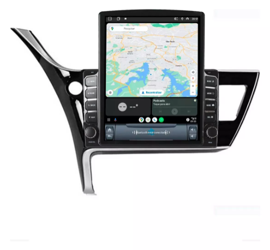 Multimidia Tesla Corolla 9,7p Android Auto Carplay 4/64gb - COD 153
