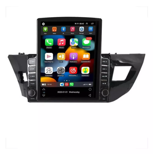 Multimidia Tesla Corolla 9,7p Android Auto Carplay  4/64gb