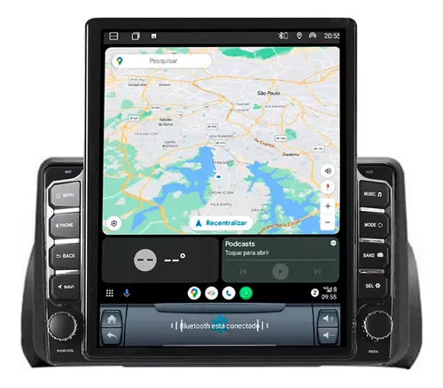 Multimidia Tesla Cronos 9,7p Android Auto Carplay 4/64gb