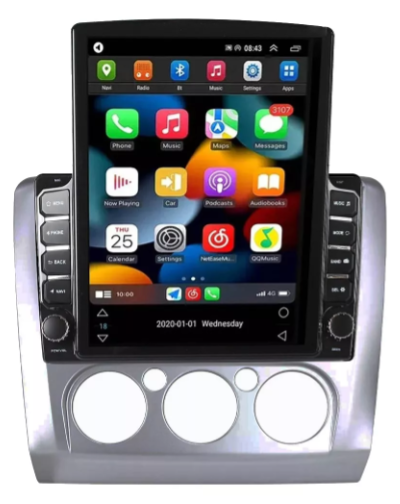 Multimidia Tesla Focus 9,7p Android Auto Carplay 4/64gb