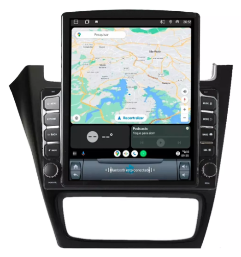 Multimidia Tesla Fox 9,7p Android Auto Carplay 4/64gb - COD 151