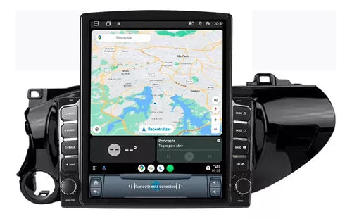 Multimidia Tesla Hilux 9,7p Android Auto Carplay 4/64gb