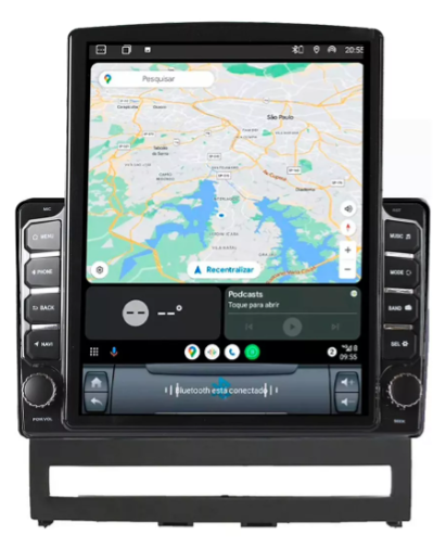 Multimidia Tesla Idea 9,7p Android Auto Carplay 64gb - COD 101