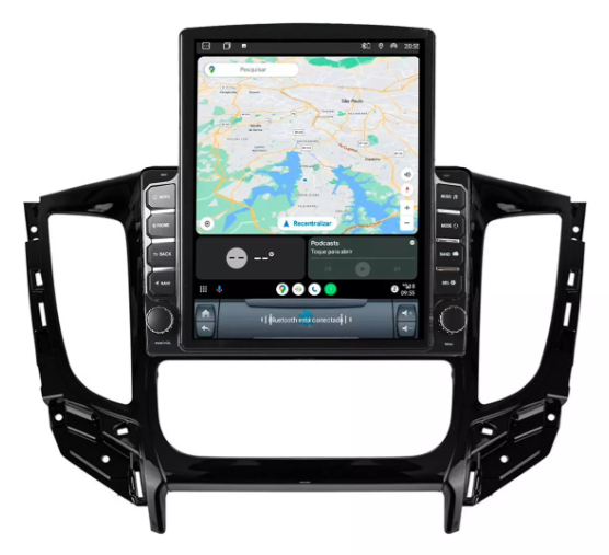 Multimidia Tesla L200 9,7p Android Auto Carplay 4/64gb - COD 105