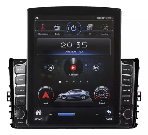 Multimidia Tesla Novo Polo 9,7p Android Auto Carplay 4/64gb
