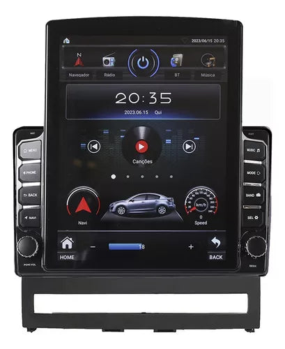Multimidia Tesla Palio 9,7p Android Auto Carplay 64gb