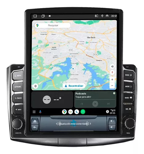 Multimidia Tesla Passat 9,7p Android Auto Carplay 4/64gb
