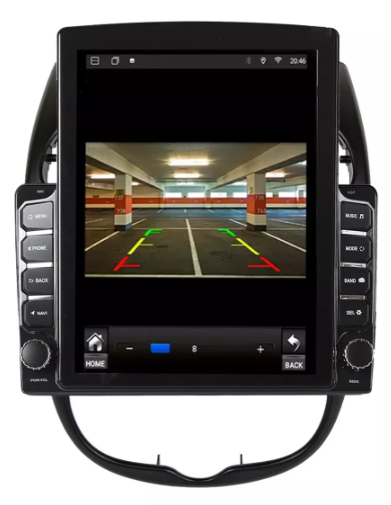 Multimidia Tesla Peugeot 206 9,7p Android Auto Carplay  4/64gb