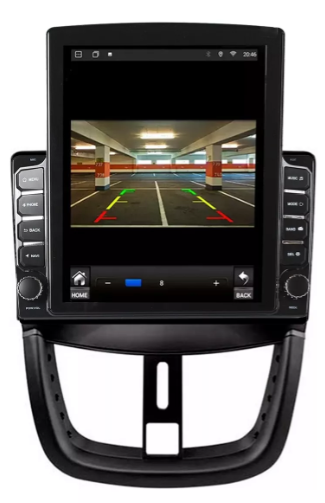 Multimidia Tesla Peugeot 207 9,7p Android Auto Carplay 4/64gb