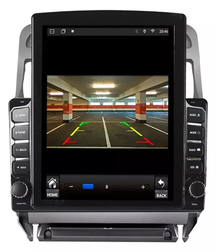 Multimidia Tesla Peugeot 307 9,7p Android Auto Carplay 4/64gb