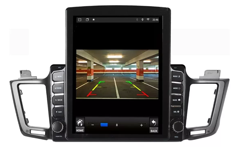 Multimidia Tesla Rav4 9,7p Android Auto Carplay 4/64gb