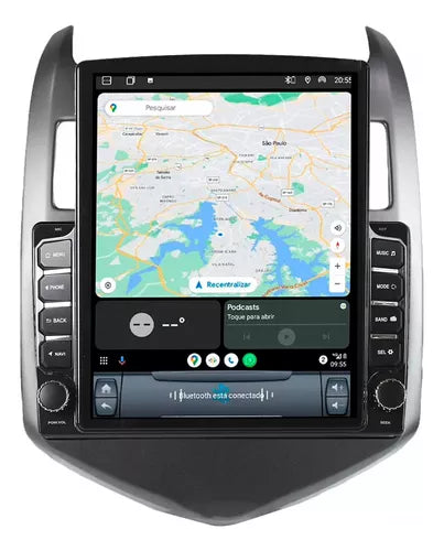 Multimidia Tesla Sonic 9,7p Android Auto Carplay 64gb
