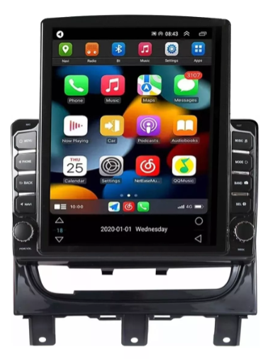 Multimidia Tesla Strada 9,7p Android Auto Carplay 64gb
