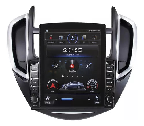 Multimidia Tesla Tracker 9,7p Android Auto Carplay  4/64gb
