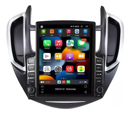 Multimidia Tesla Tracker 9,7p Android Auto Carplay  4/64gb