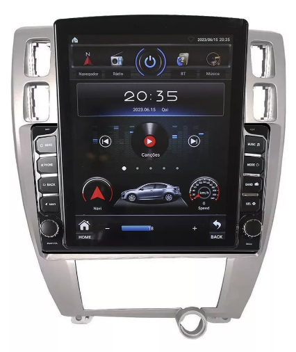 Multimidia Tesla Tucson 9,7p Android Auto Carplay 4/64gb - COD 123