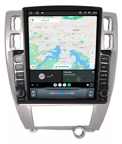 Multimidia Tesla Tucson 9,7p Android Auto Carplay 4/64gb - COD 123