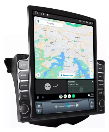 Multimidia Tesla Veloster 9,7p Android Auto Carplay 64gb