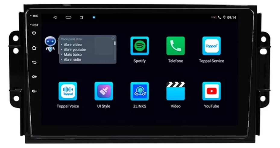 Multimidia Tiggo 2 9p Android Octacore 6gb Carplay 4g