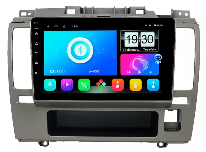 Multimidia Tiida 9p Android Octacore 4GB Carplay