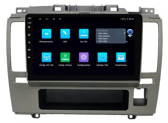 Multimidia Tiida 9p Android Octacore 4GB Carplay