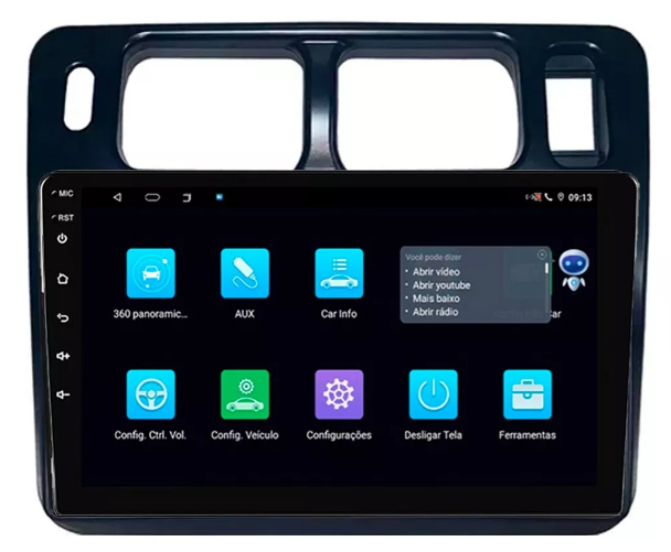 Multimidia Tr4 9p Android Octacore 4GB Carplay