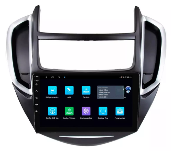 Multimidia Tracker 9p Android Octacore 4GB Carplay