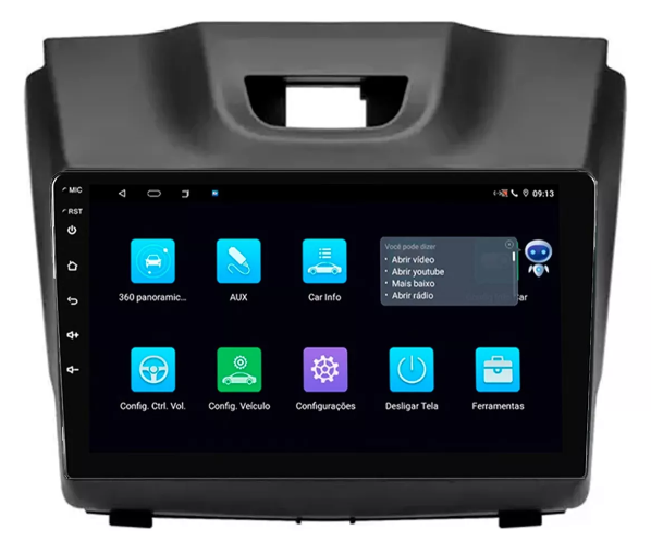 Multimidia Trailblazer 9p Android Octacore 4GB Carplay