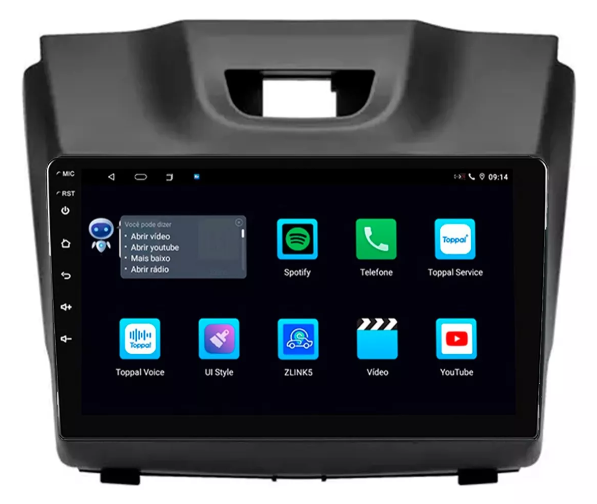 Multimidia Trailblazer 9p Android Octacore 4GB Carplay