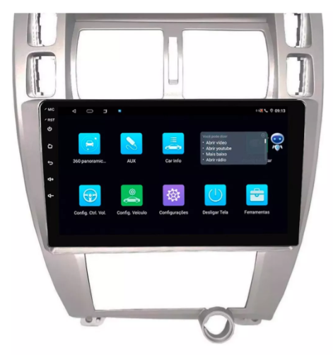 Multimidia Tucson 9p Android Octacore 6gb Carplay 4g - COD 891