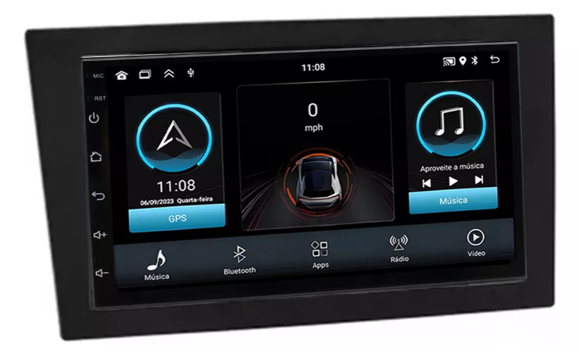 Multimidia Vectra 7p Android Quadcore 2gb Carplay