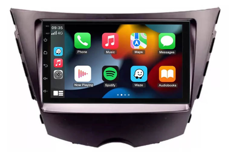Multimidia Veloster 7p Android OctaCore 4gb Carplay Voz