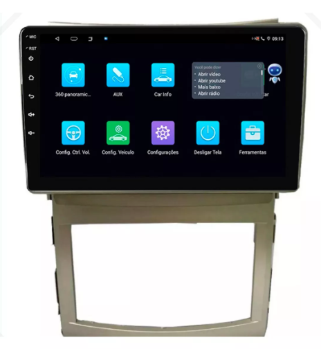 Multimidia Vera Cruz 9p Android Quadcore 2gb Carplay
